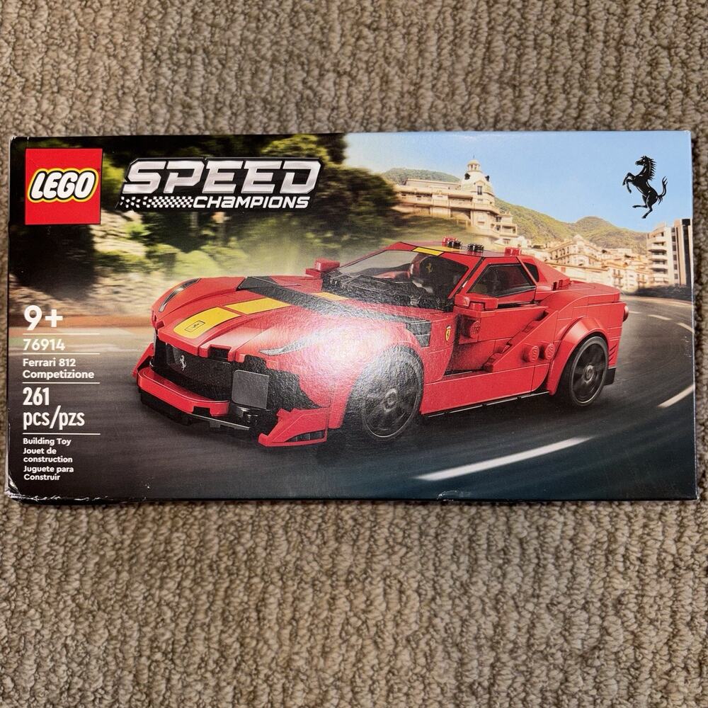 LEGO Speed Champions Ferrari 812 Competizione Car Toy 76914 - Picture 3 of 6